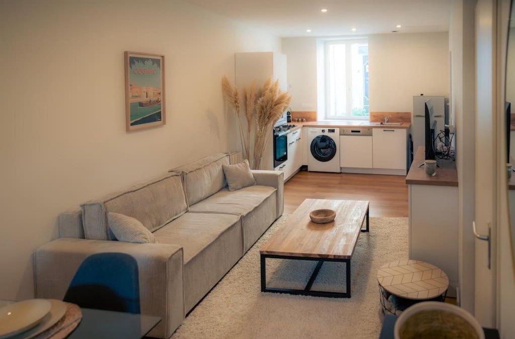 Cognac Apartment | SplendideT2 centre ville & terrasse extérieure