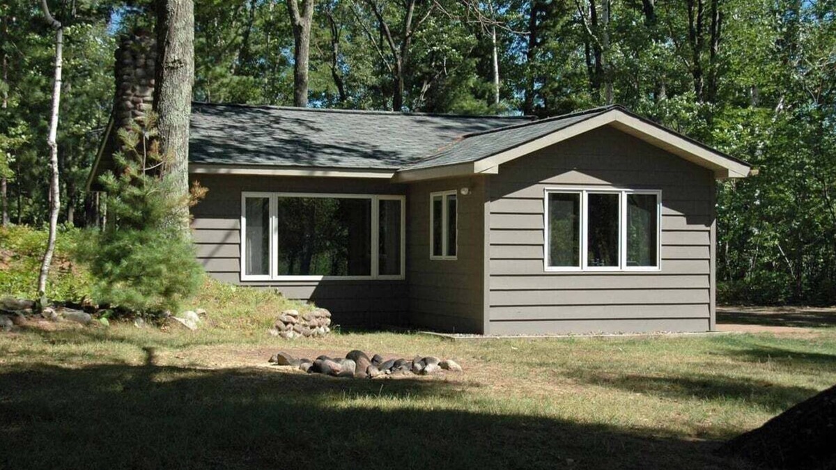 Iron River Cabin | Spok'n 4 on Peaceful McCarry Lake near Iron River, Wisconsin