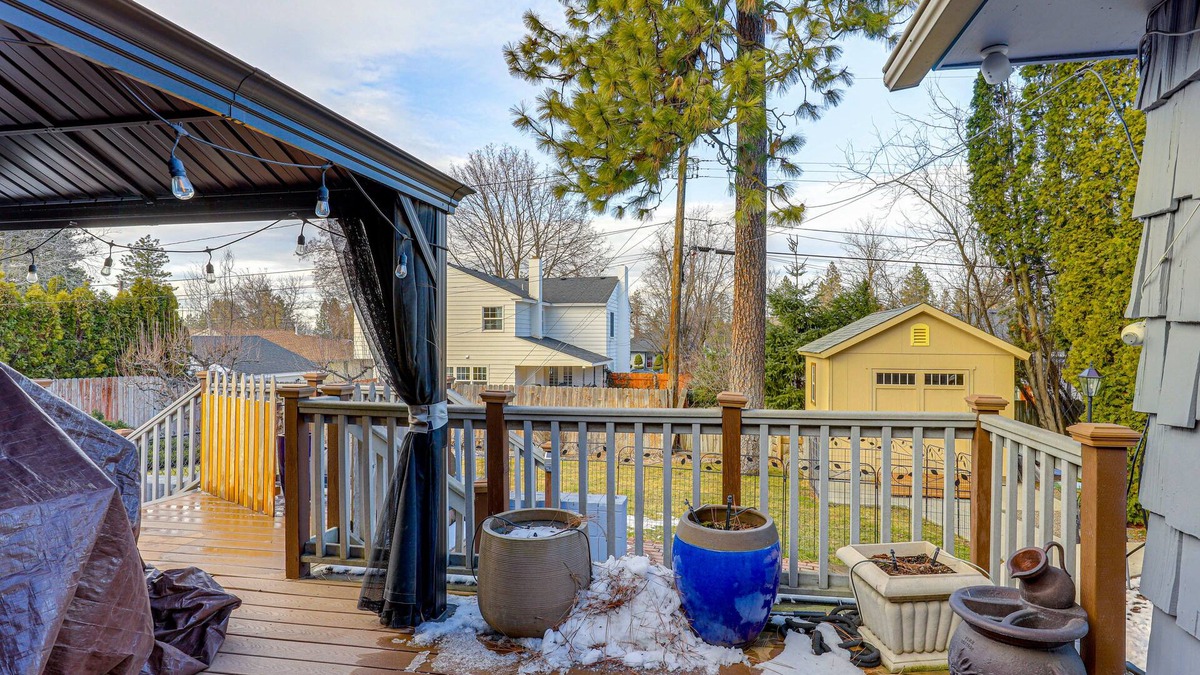 Spokane House | Spokane Home w/Deck + Yard, 2 Mi to Downtown!