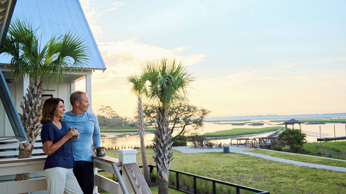 Johns Island House | “Spoonbill” (3038 Southerly Way) 2 person creekside bungalow at Kiawah River