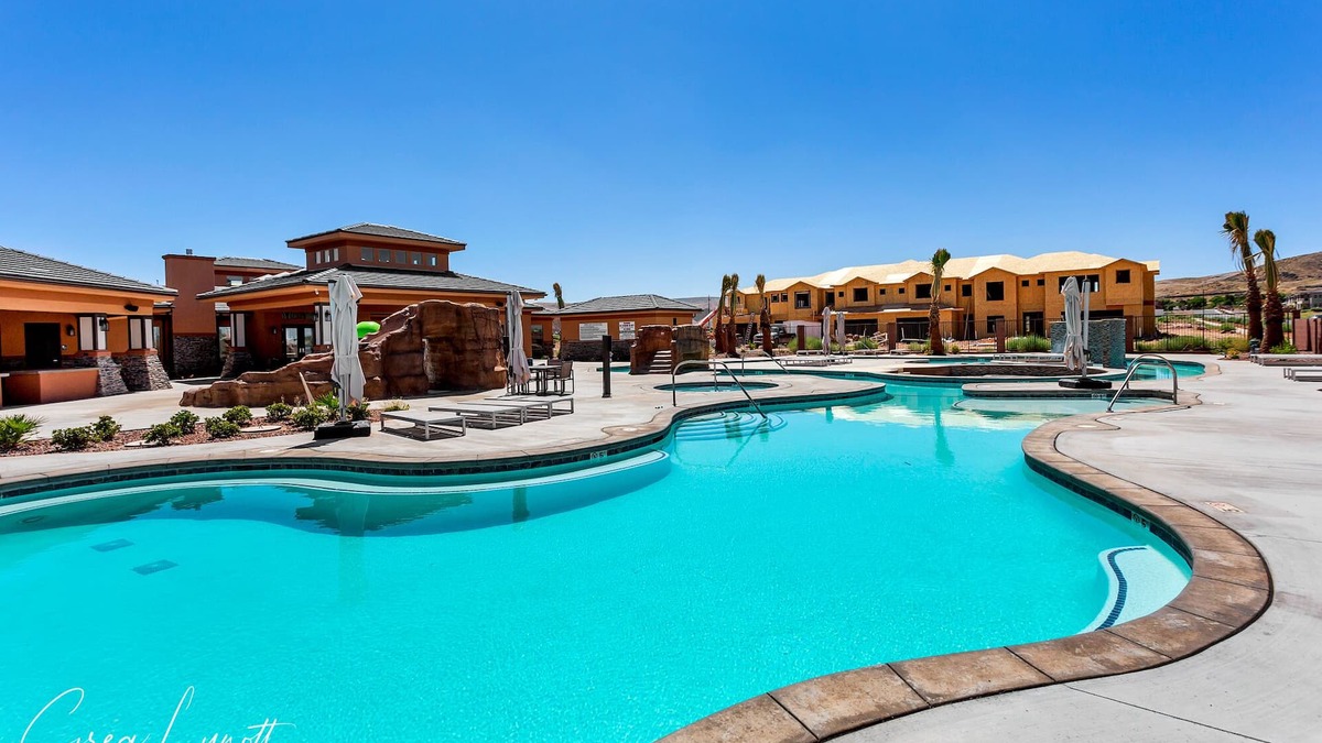 Hurricane Condo | Spotless new private home in Zion Resort. Great pool. Relax, explore. Wireless.