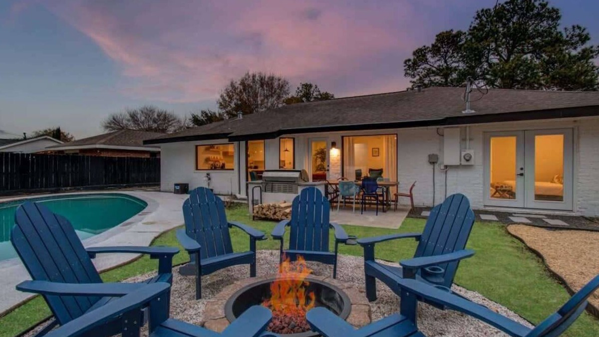 Spring Branch Central House | Spring Branch Paradise, 4-BD Backyard Pool Oasis