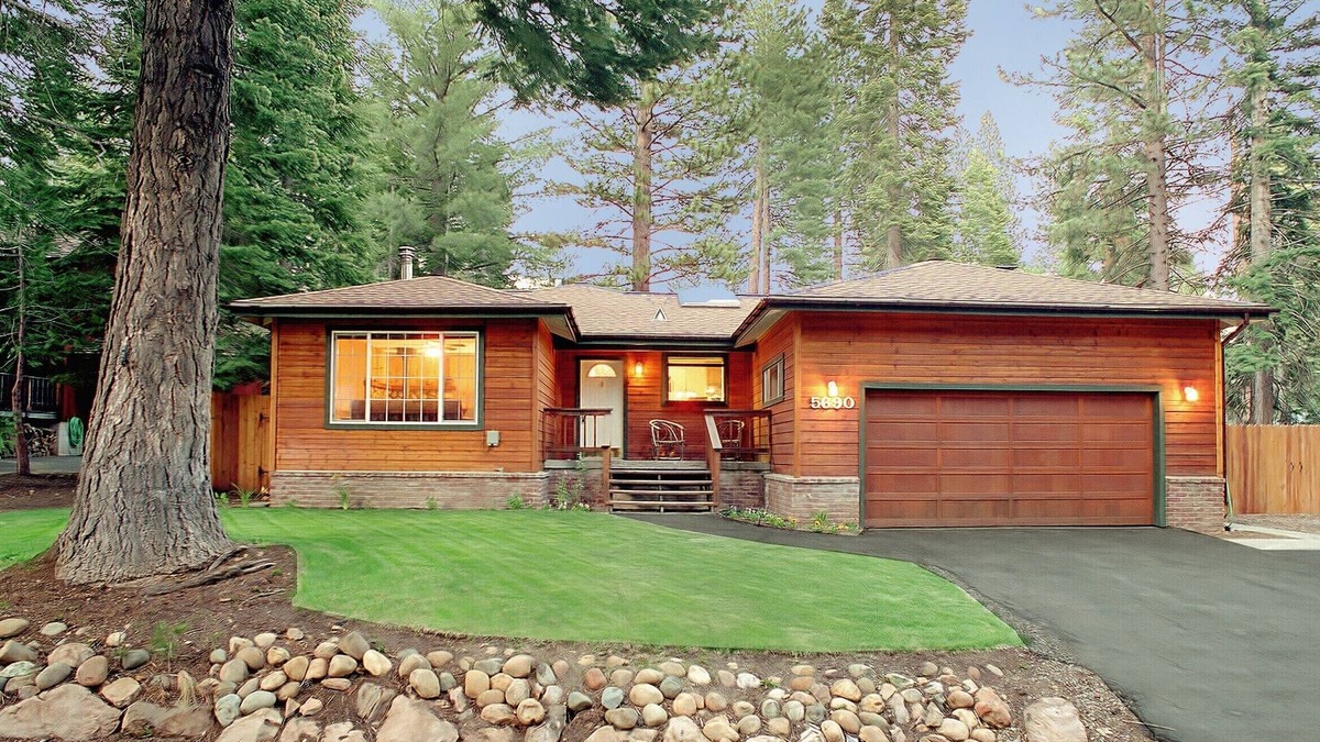 Carnelian Bay House | Spring Deals! Large fenced yard with Hot Tub, Serene and quiet.