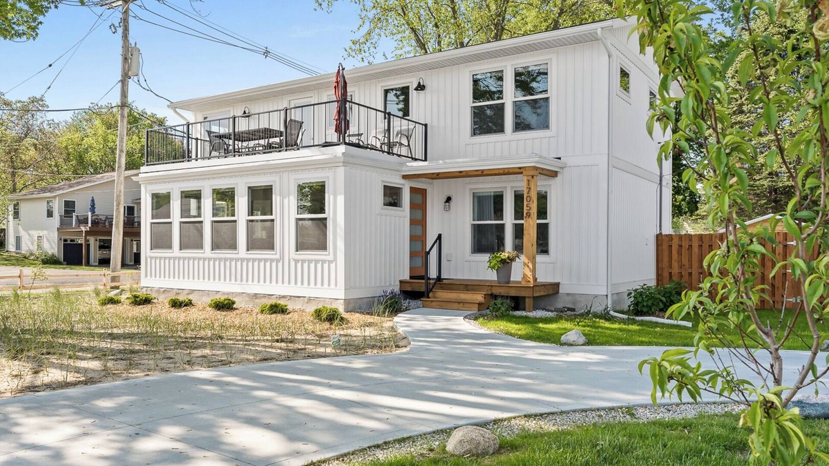 Spring Lake Cottage | Spring Lake cottage with hot tub, private waterfront and views, boat dock