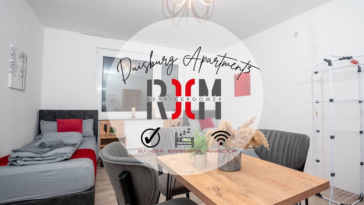 Marxloh Apartment | Sr24 - Stilvolle Wohnung mit Terrasse