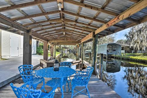 Crescent City House | St Johns River Canal Home with Grill!