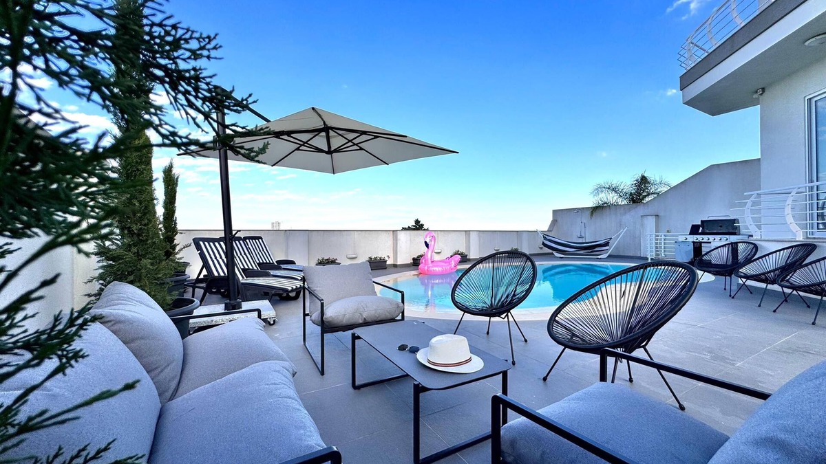 St. Andrew's Villa | St Julian’s Hillside villa with Pool