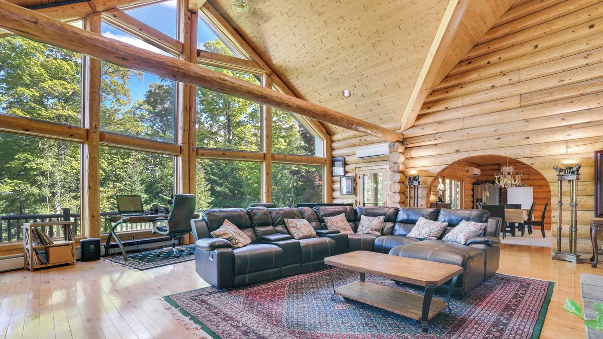 Barbeau Cabin | St Marys River Views: Cabin w/Wraparound Deck!