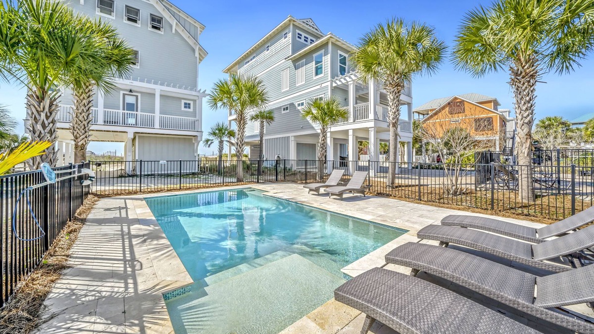 Cape San Blas House | St. Somewhere: Beachfront North Cape Home- Private Pool, 4 Designer Finishes!