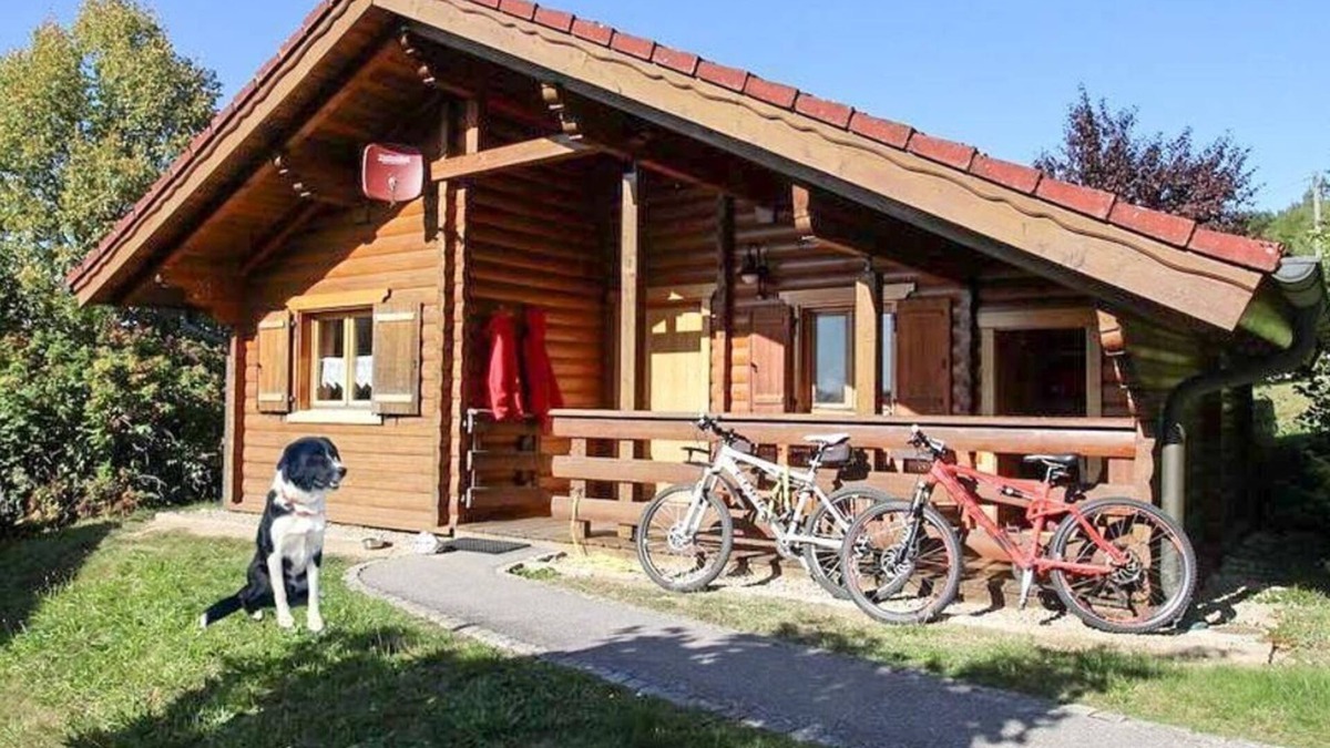 Stamsried House | STA-24 - Log cabin with stylish furnishings & terrace - Naturerlebnisdorf