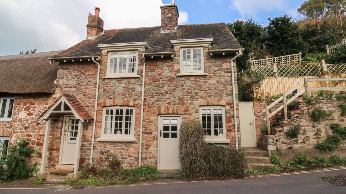 Porlock Cottage | STAG COTTAGE, pet friendly, with open fire in Porlock