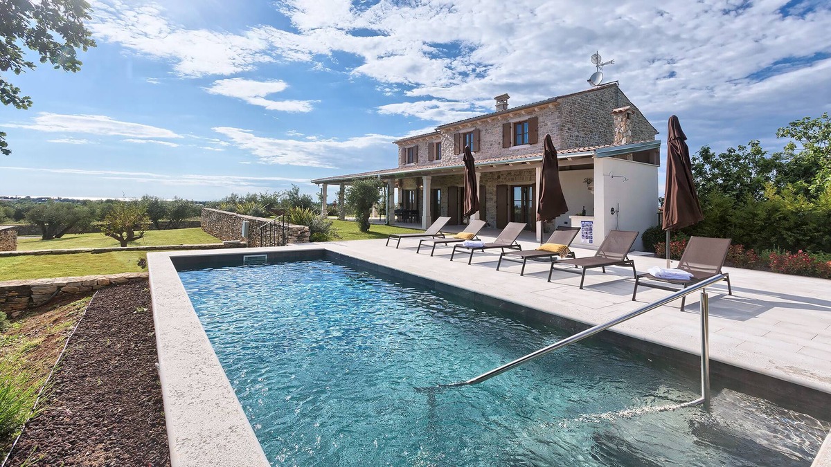 Finida Villa | Stancija Katarina di Maladel with wellness, sea view and 2 km from the beach