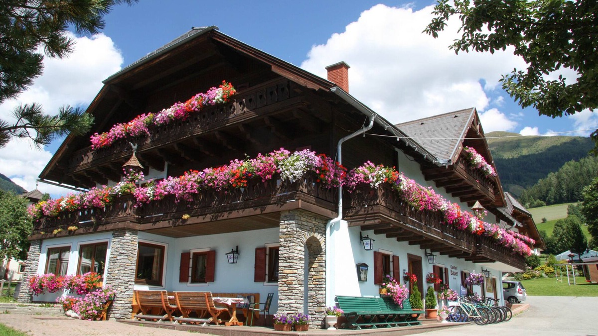 Hintergoeriach Apartment | Standard Doppelzimmer mit Balkon - Hotel Gasthof Bauer