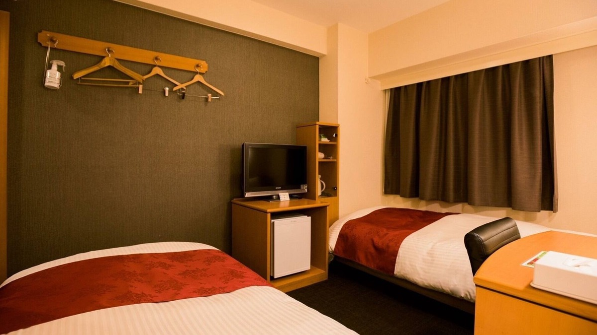 Chuocho Hotel | Standard Twin A Smoking Breakfast included pl/Kagoshima Kagoshima