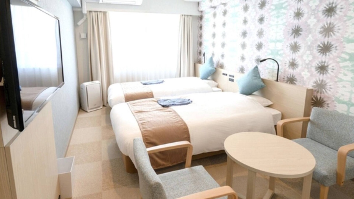 Mihama Hotel | Standard twin nonsmoking vs | Simple stay pla/Nakagamigun Okinawa