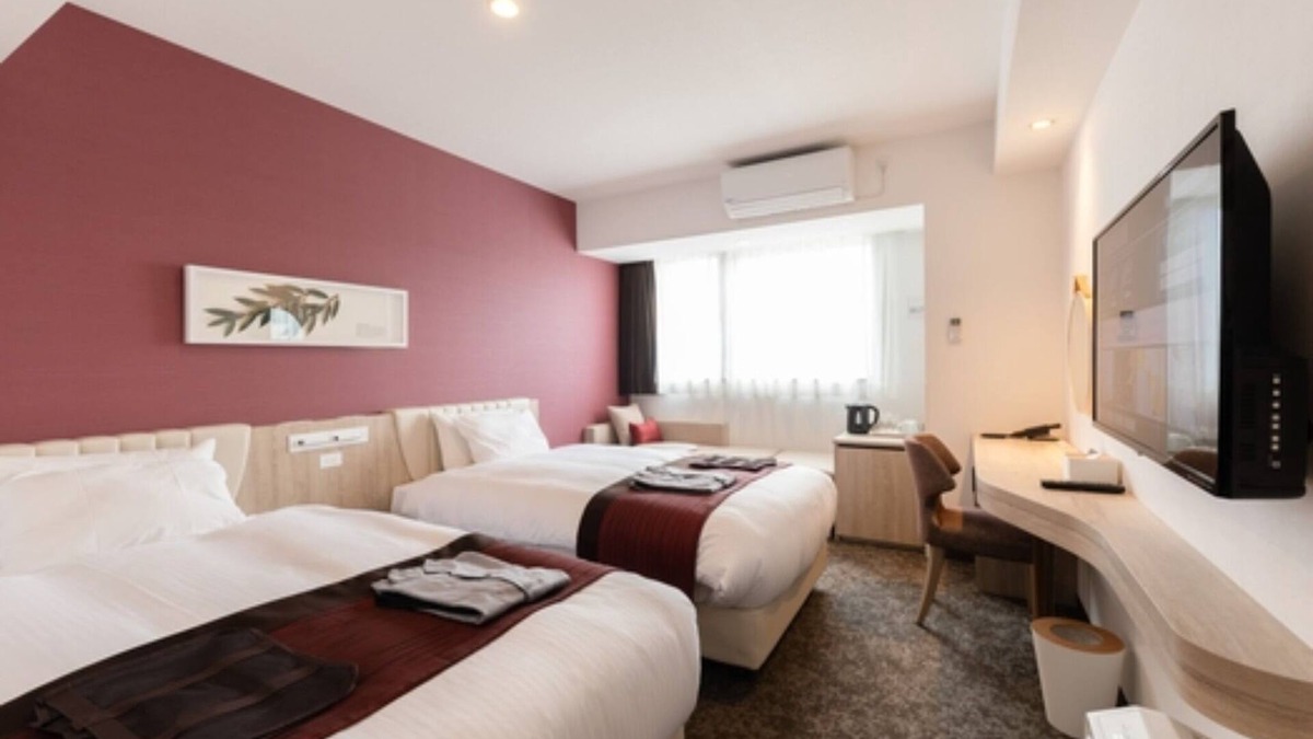 Kashiwa Hotel | Standard twin Nonsmoking vs|Standardroom on/Kashiwa Chiba