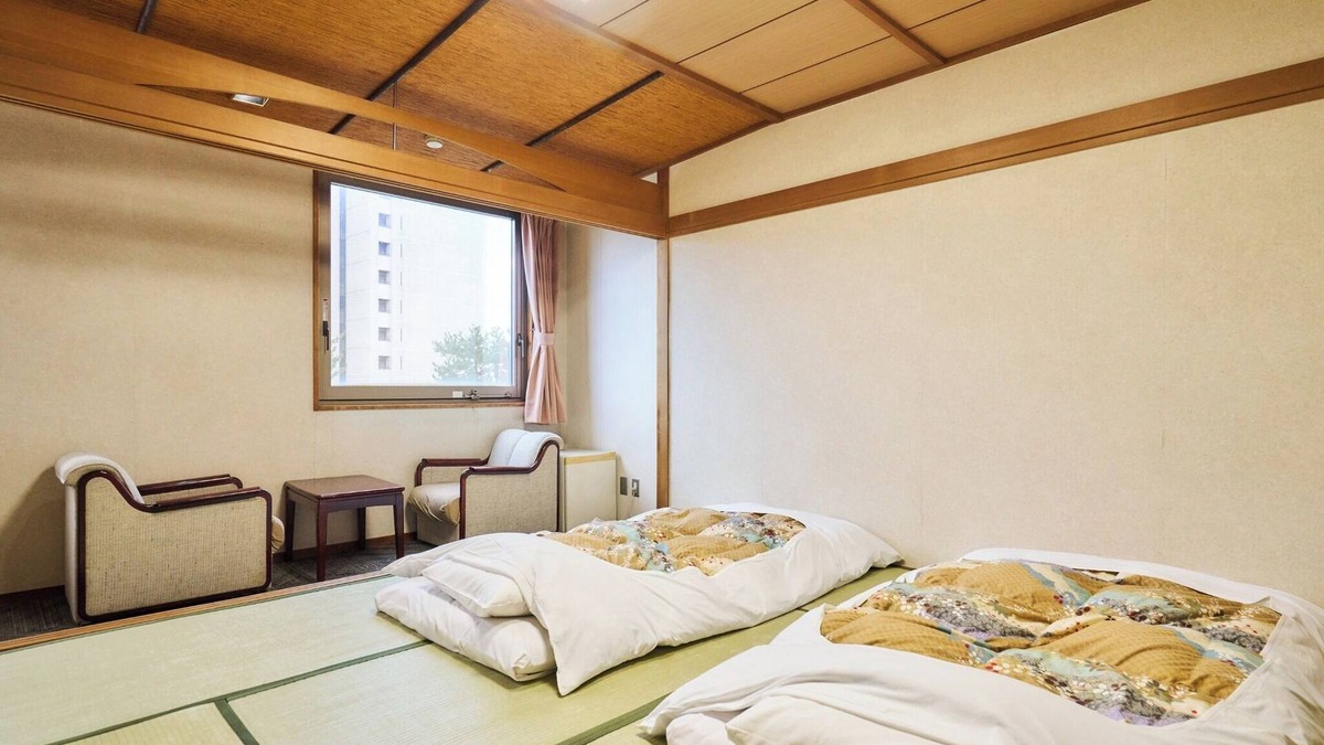 Ote Hotel | StandardWithout meals Japanesestyle room 8 tatami mats on the Fukui castle ruins side/Fukui Fukui