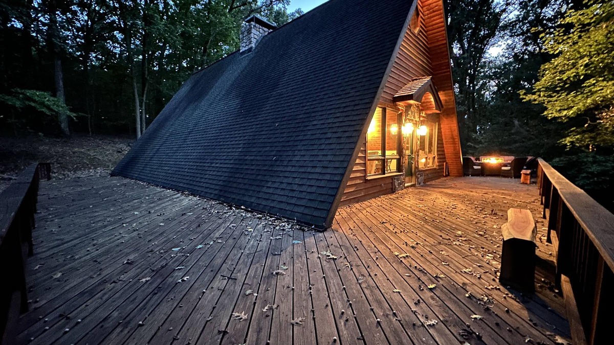 Etters Cabin | Star Gazer Luxury A-Frame Wood Cabin. Near York/Harrisburg/Hershey/Lancaster