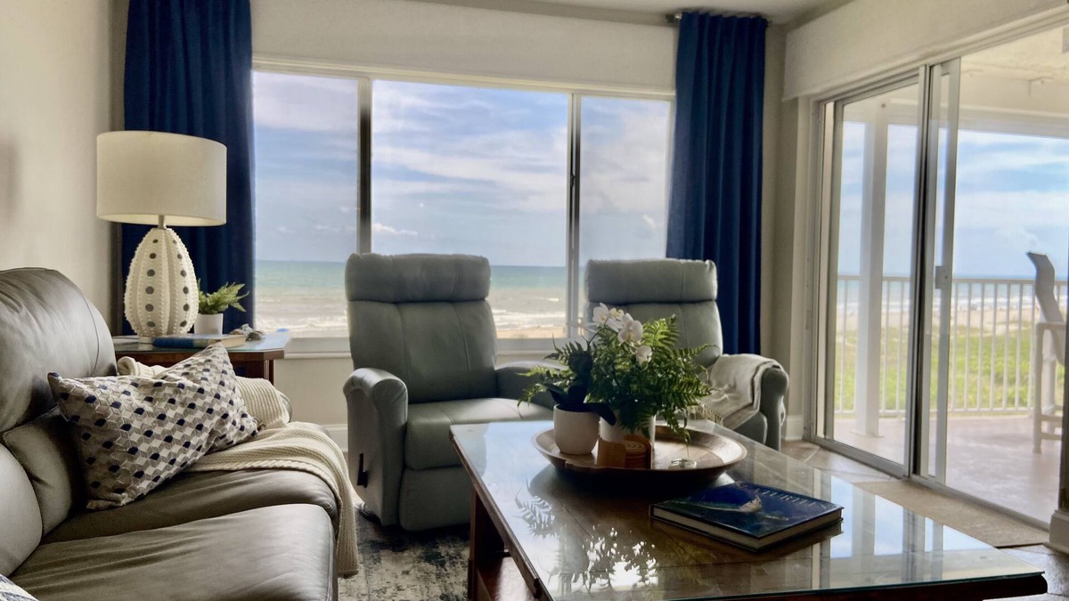 Cocoa Beach Condo | STAR Property with Amazing Direct Ocean views from 5th Floor 2 BDRM Corner Unit