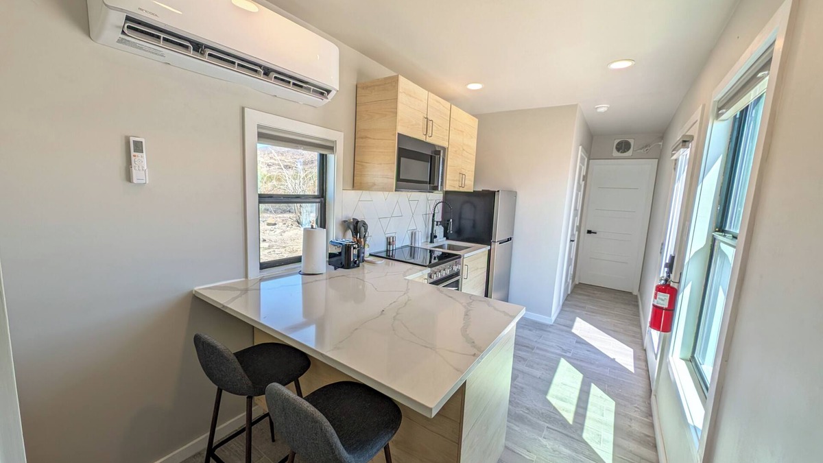 Study Butte-Terlingua Apartment | Stardust Big Bend Container Home