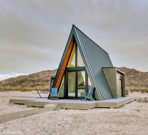 Study Butte-Terlingua House | Stardust Big Bend Luxury A-Frame#4 great views