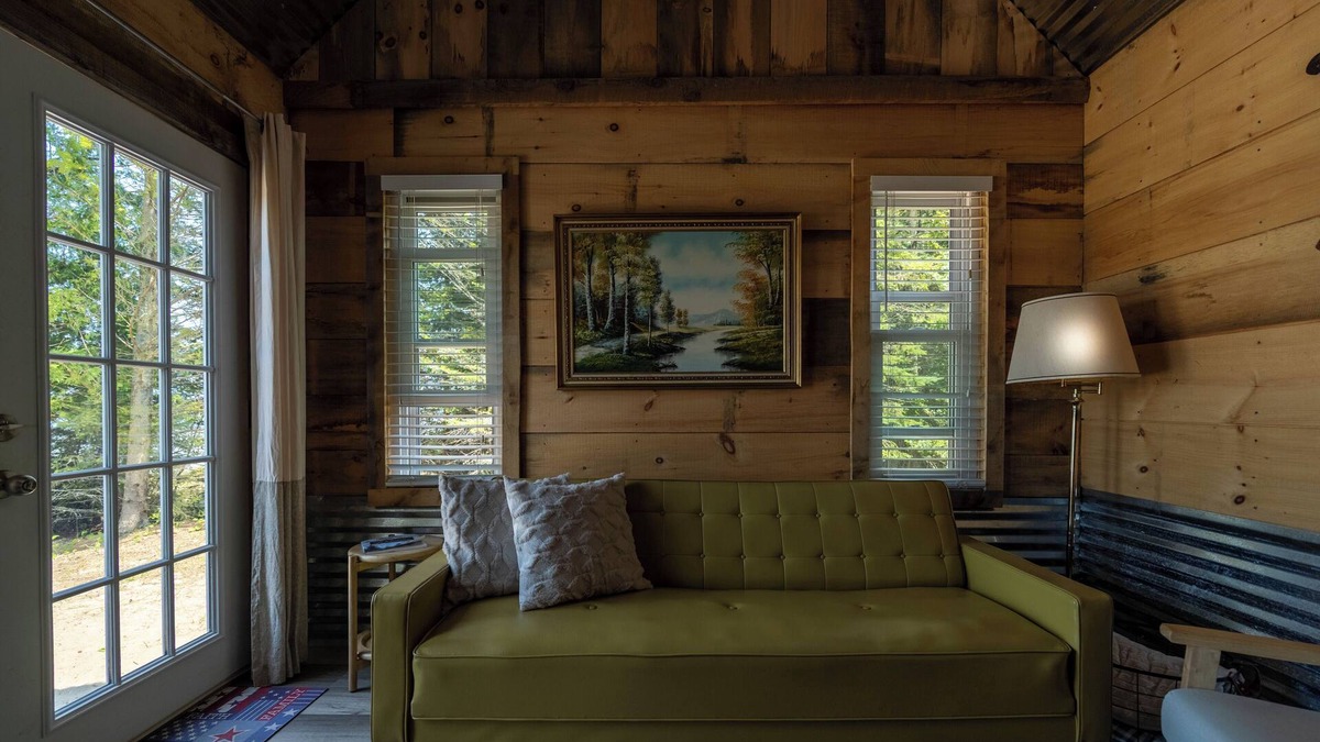 Cheboygan Cabin | "Starlight Cabin" Off-Grid Tiny Home on Lake Huron
