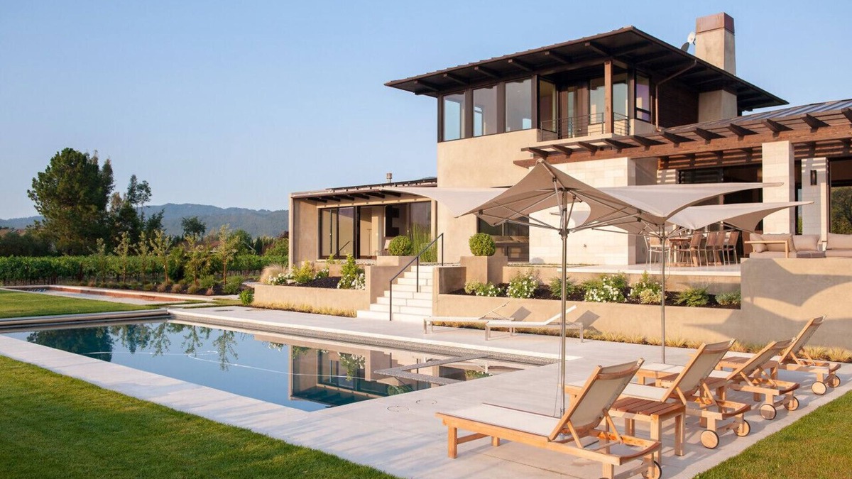 St. Helena House | State-of-the-art St. Helena retreat, Napa Valley