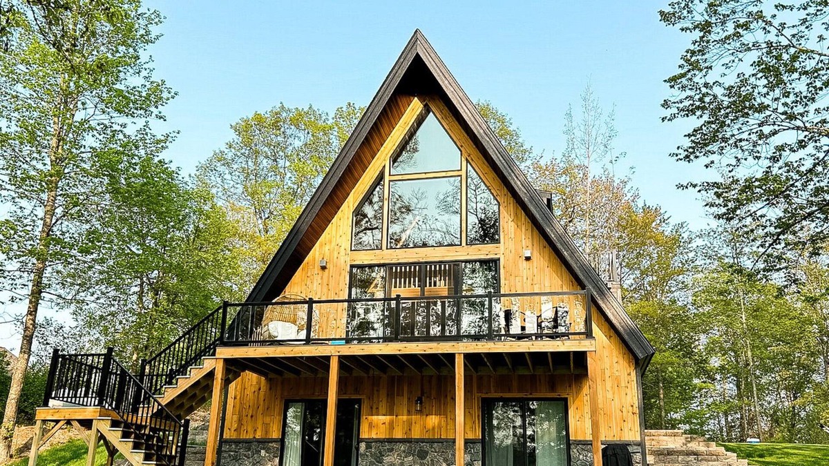 Bemidji House | Stave House A-Frame Retreat