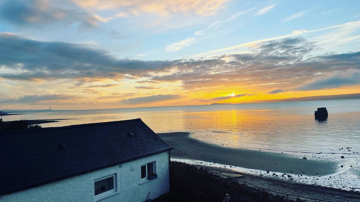 Whiteabbey Cottage | Stay beside the sea - Coastguard Boathouse - self contained cottage.
