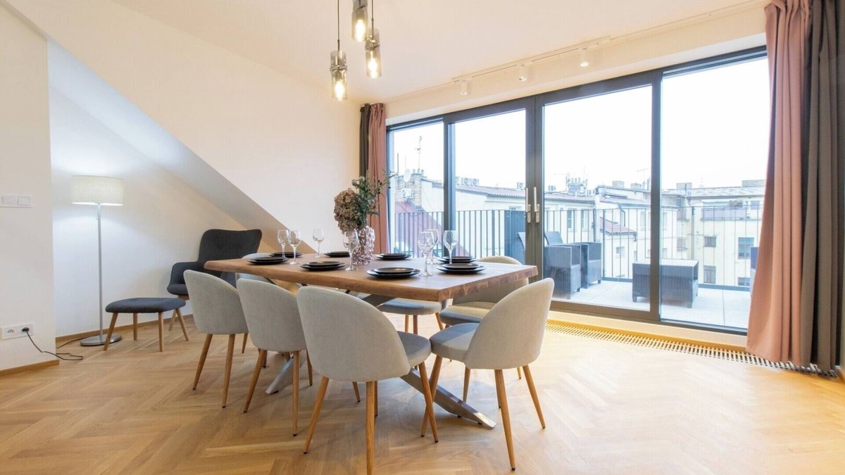 Zizkov Apartment | Stay Inn | Unique Duplex w/AC, 2 BDR and Terrace