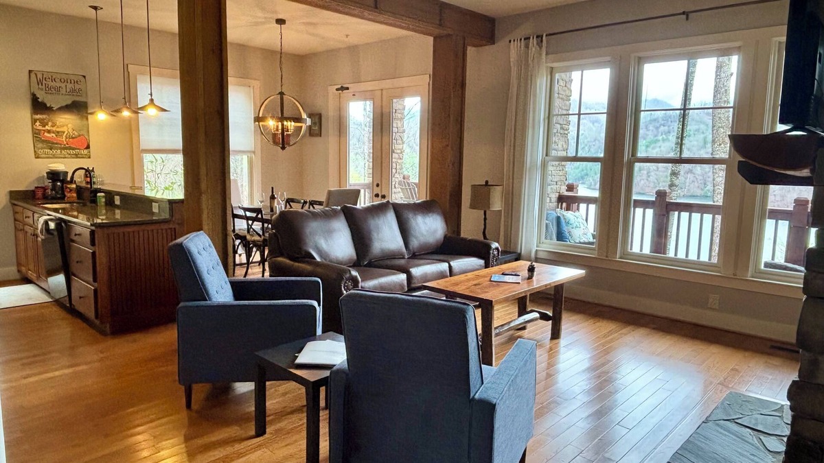 Bear Lake Reserve Condo | Stay near the tree tops! Think fall festivals and changing leaves!