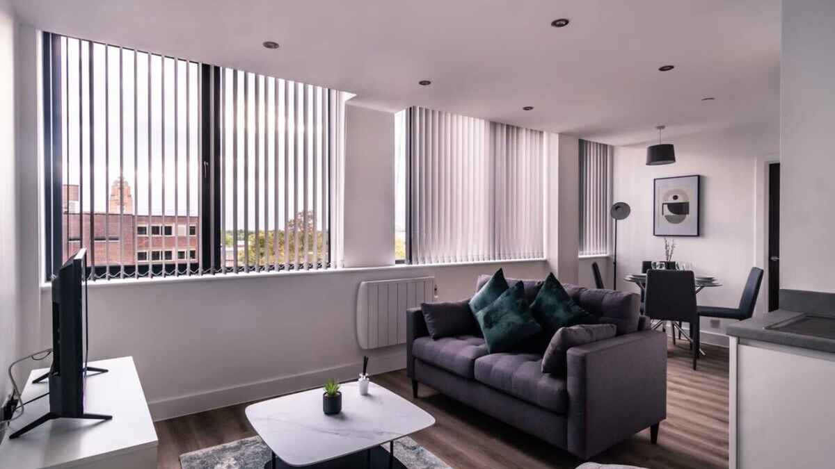 Old Trafford Apartment | Stay Zeni, Alexandra Rise Manchester Slick 1 Bed
