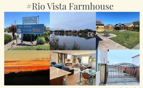 Rio Vista Villa | #stayRioVista Farmhouse near river- Entire House with RV parking