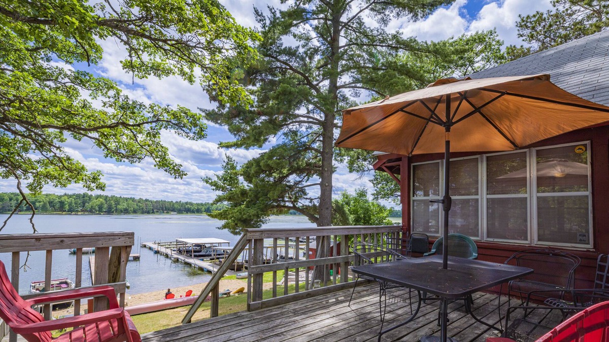 Walker Cabin | Steamboat Bay Resort Cabin 8 - Rustic with a touch of modern.