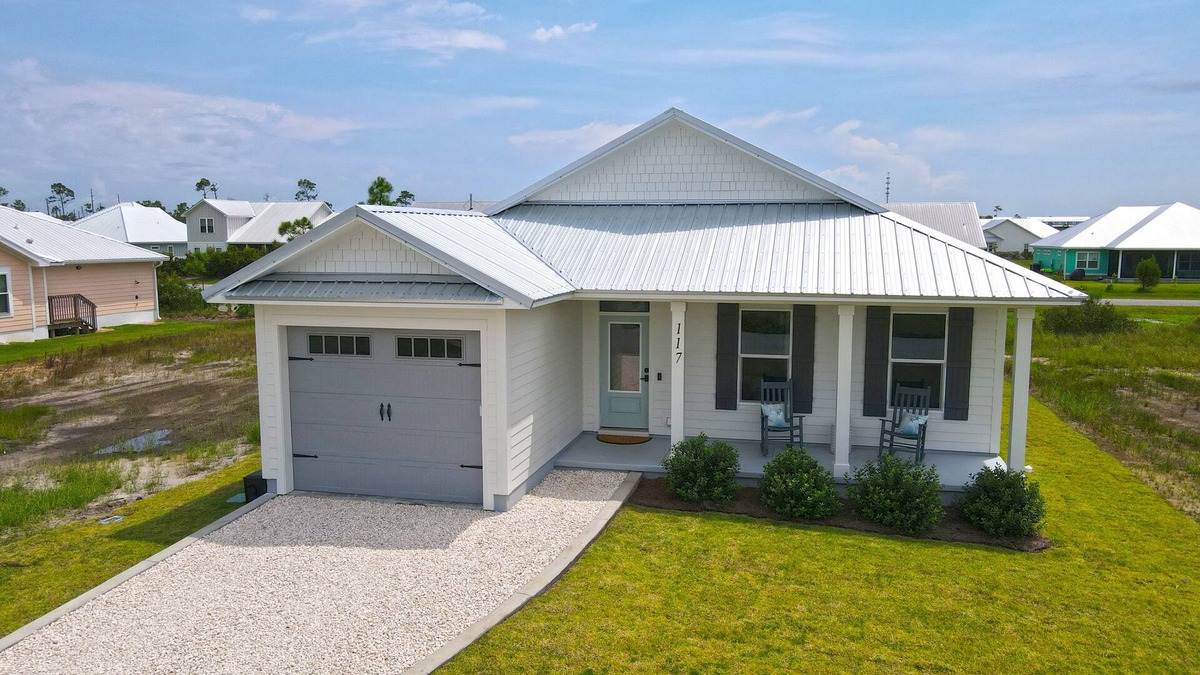 Mexico Beach House | "STELLA MARIS", NEW COASTAL HOME W/OPTION TO RENT ONSITE GOLF CART.