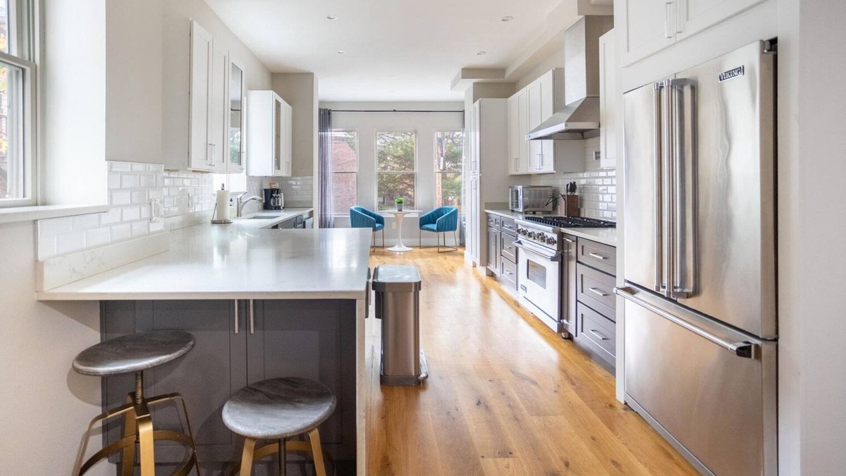 Lanier Heights House | Stellar Mount Pleasant 3BR w/W/D, nr Metro Station & Zoo, by Blueground