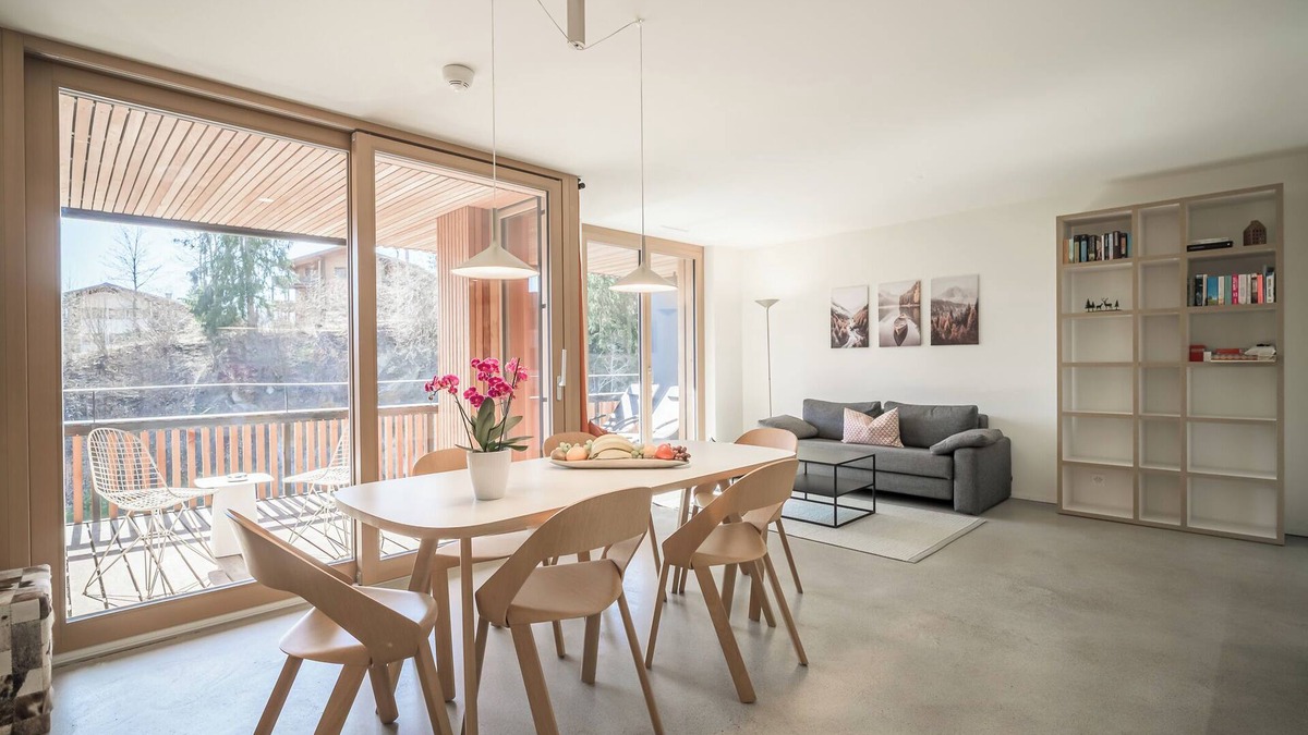 Flims Apartment | Stenna Sulegliada - bright and modern 3.5 room apartment for 4 people (58m2).
