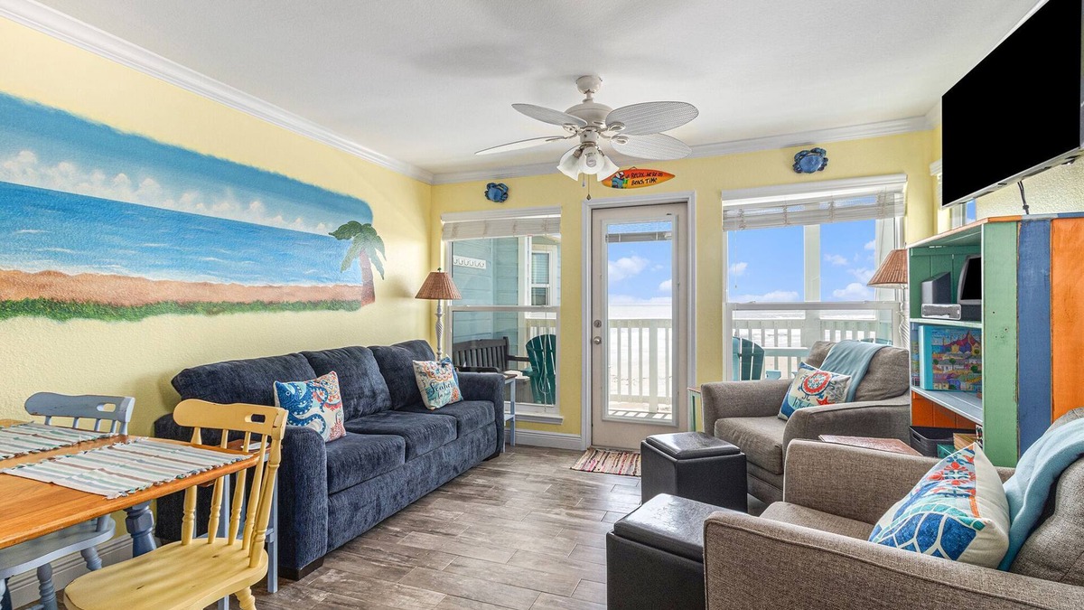 Galveston Condo | Step Right onto the Sand - Sandy Views - Seascape Resort w/Heated Pool