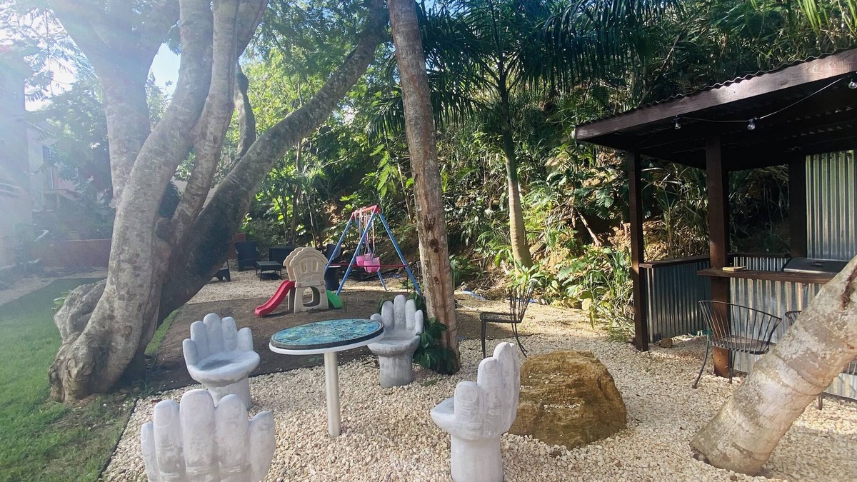 Espinosa Cottage | Step to the 🏖 private pool and game room 🎱a really spacious and unique house.