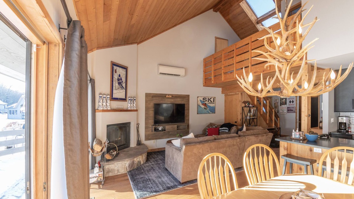Windham House | Steps away from the magic carpet that brings you right to the lodge!
