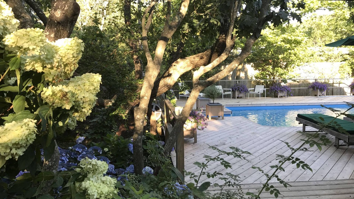 Fire Island Pines House | Steps from Beach with Central Air and Heated Pool