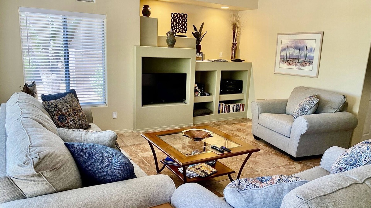 Rancho Vistoso Condo | STEPS From the Pool! Relax in your Comfy Pool-side Condo!