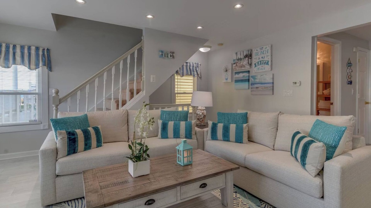 Asbury Park House | Steps to Beach Luxury 2 Bedroom, 2nd Floor Beach House with Ocean Views