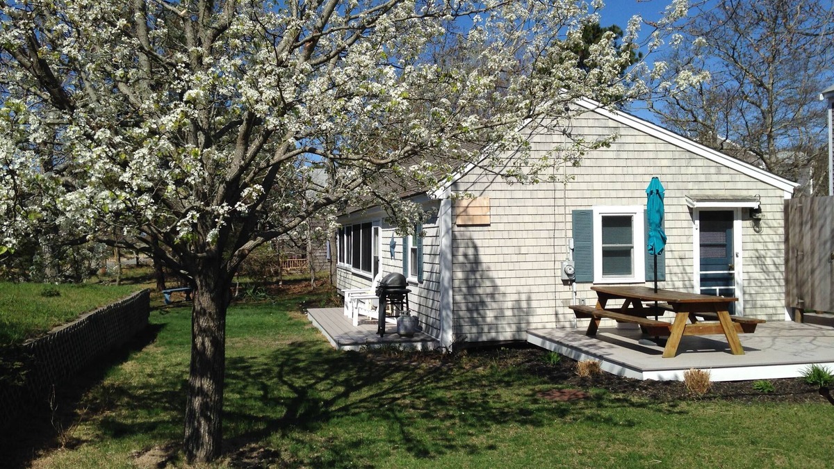 North Eastham Cottage | Steps to Cooks Brook Beach! A/C, Heat, Wifi, Outdoor Shower, Gas Grill