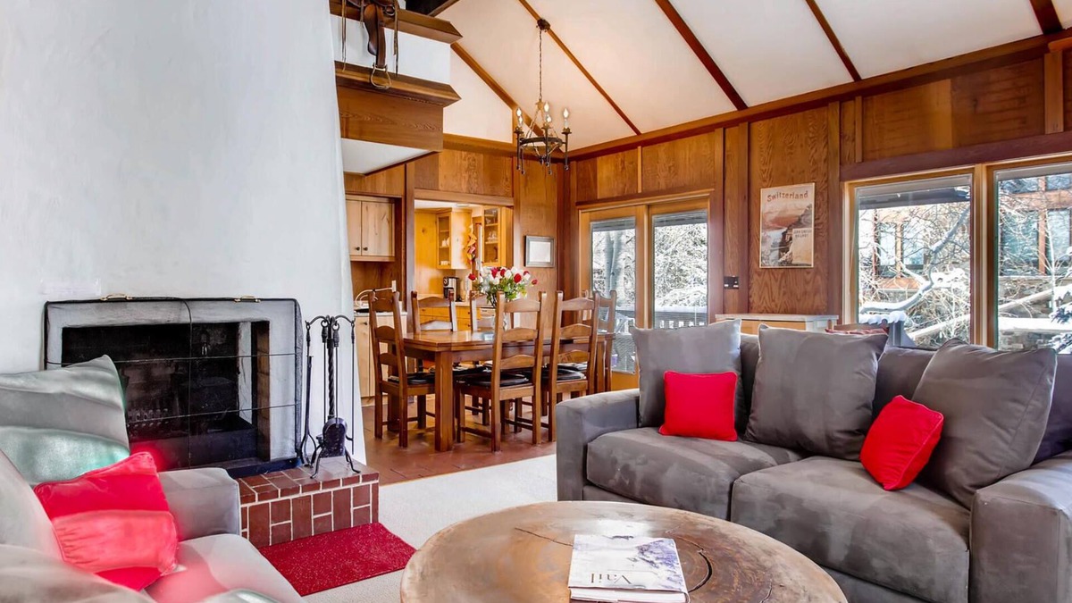 Vail House | Steps to Gondola Forest Road Chalet with Jacuzzi & Wood Burn Fireplace