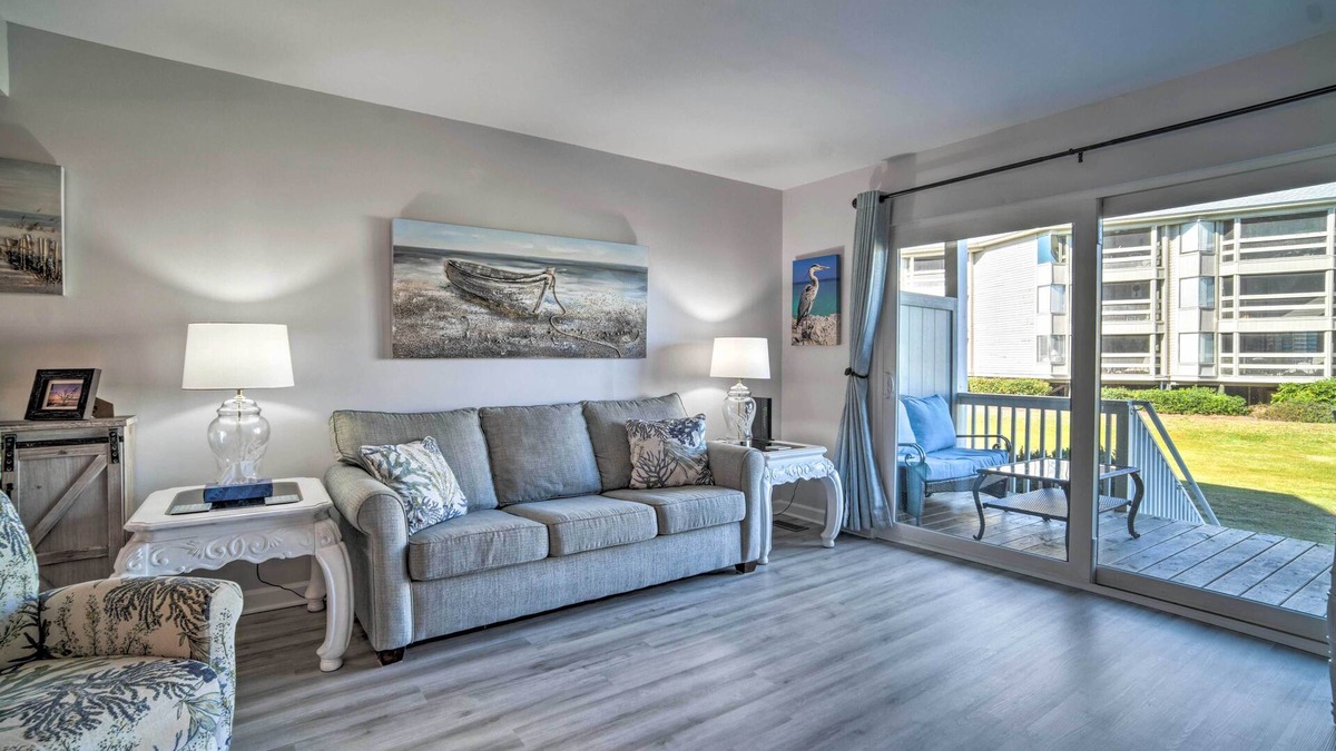 Oceanmarsh Subdivision Condo | Steps to Pool & Beach: St. Helena Island Escape!