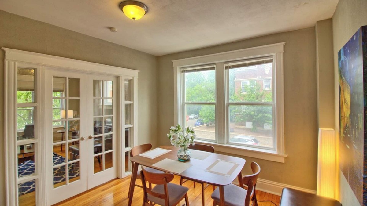 Tower Grove East Apartment | Steps to TG Park+Grand | Free PK+WD+Pet Friendly