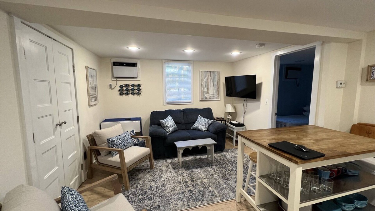 Manasquan Apartment | Steps to the Beach!