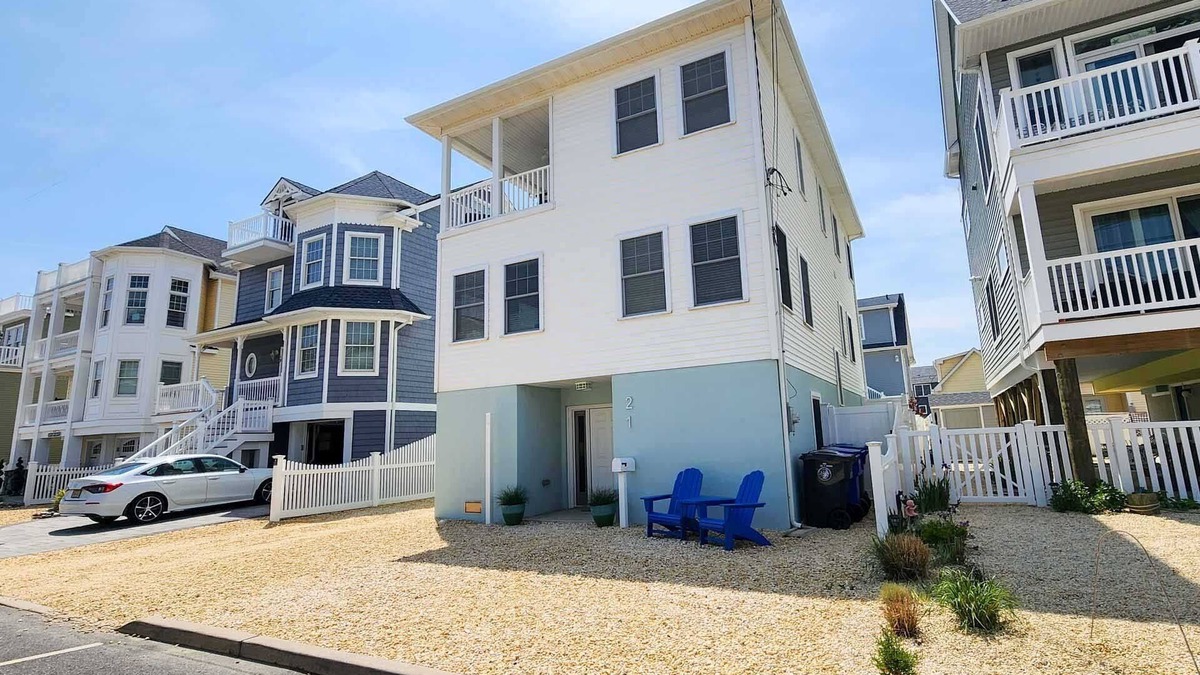 Ortley Beach House | Steps to the Beach! Beautiful Family Vacation Home - Elevator & EV Charger