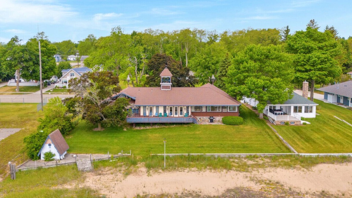 Port Sanilac House | Steps to the Sand! Ultimate Beach House Get-A-Way!